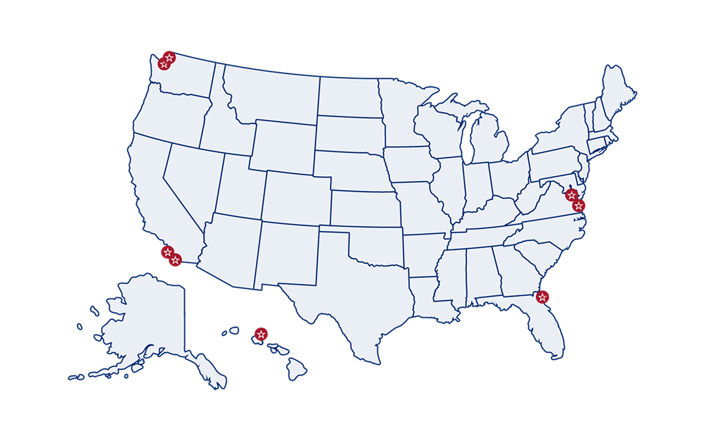Locations Map